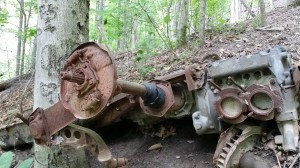 Rusty Old Car