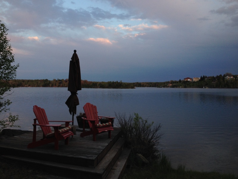 retreat picture of chairs on the dock