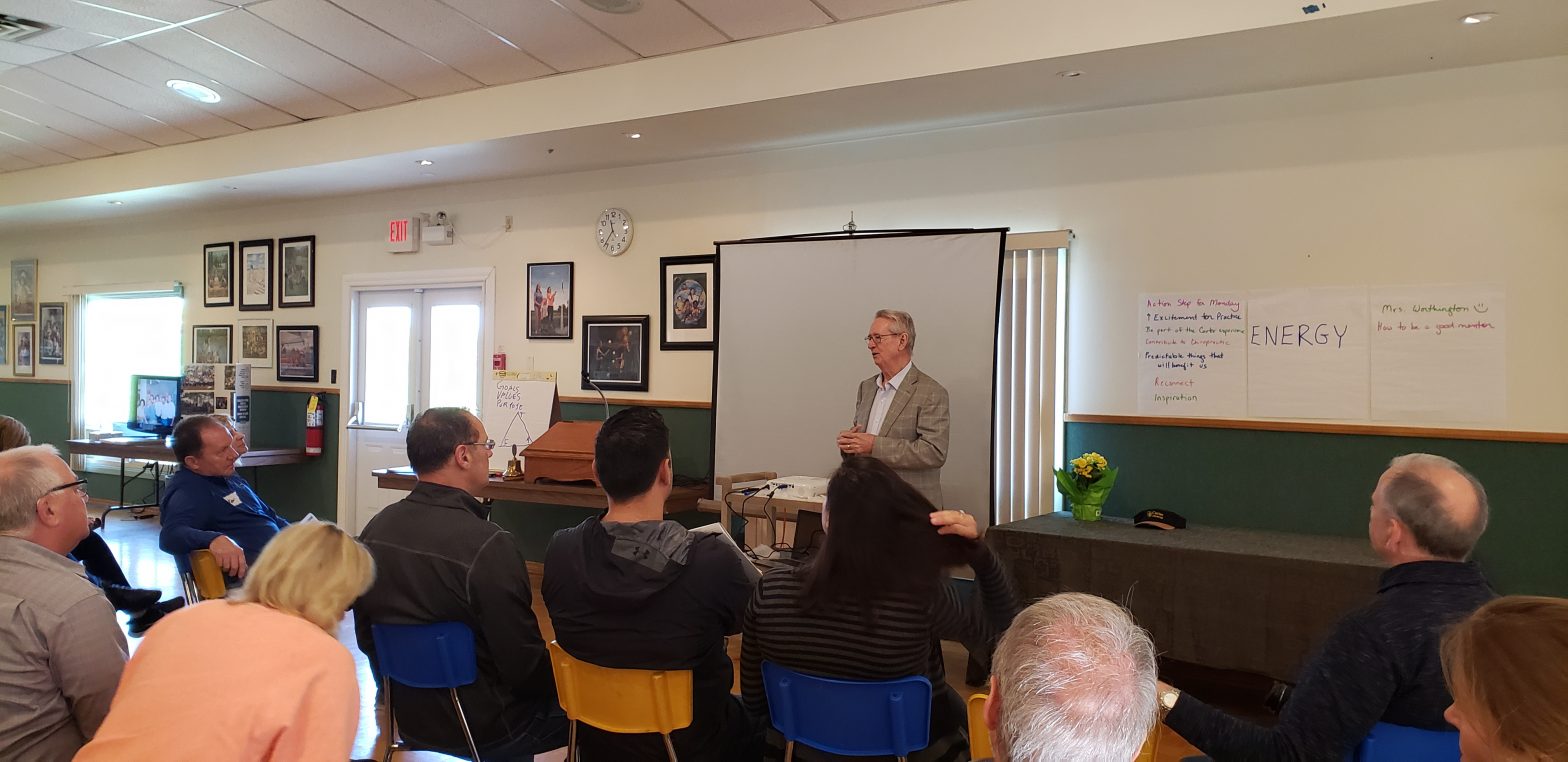 carter speaking to ontario chiropractors in 2019