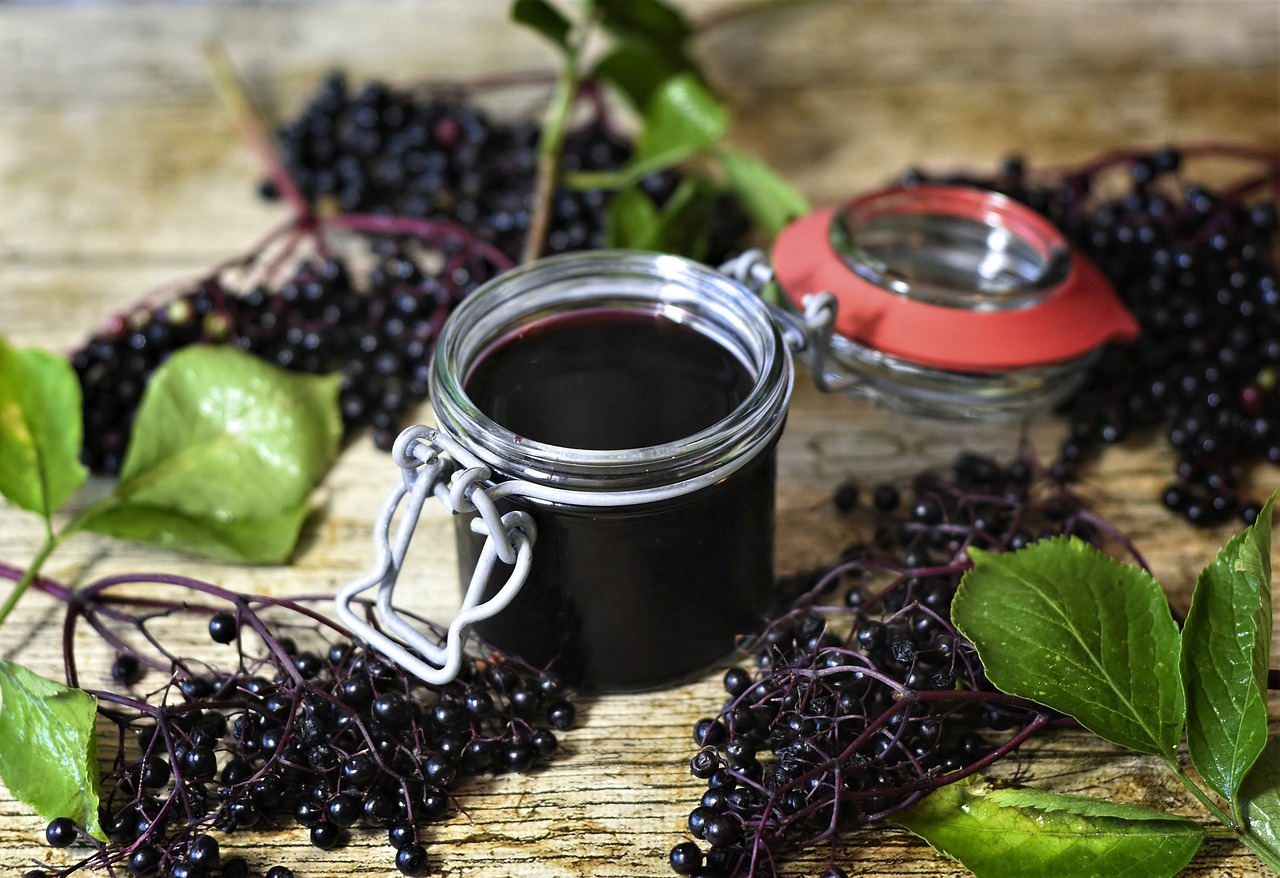 Elder-licious! Elderberry Syrup
