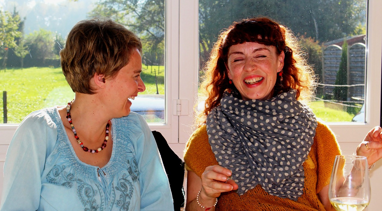 Hearty laughs and great conversation