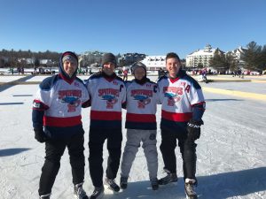 Erindale Spitfires pond hockey 2020 team Peever